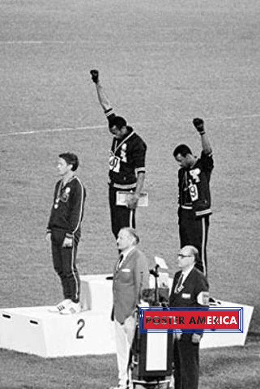 Black Power Salute 1968 Olympics Poster 24 X 36