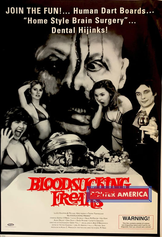 Bloodsucking Freaks Rare Movie Poster 23.5 X 34.5 Vintage Poster
