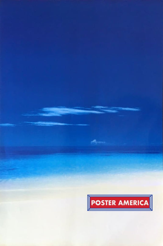 Blue Sky And White Sandy Beach Poster 24 X 36 Posters Prints & Visual Artwork