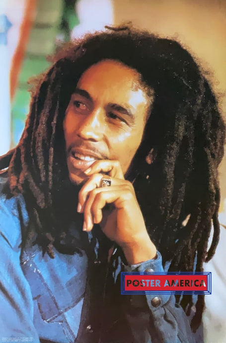 Bob Marley Closeup Shot Poster 23.5 X 35.5