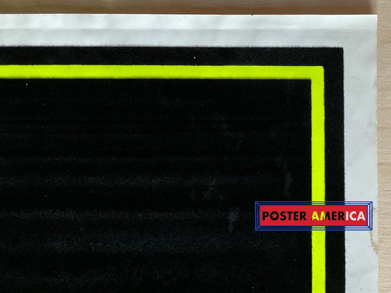 Load image into Gallery viewer, Bob Marley Colors Vintage 1991 Black Light Poster 23 X 35
