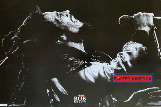 Bob Marley Live Horizontal Black & White Poster 22.5 X 33.5