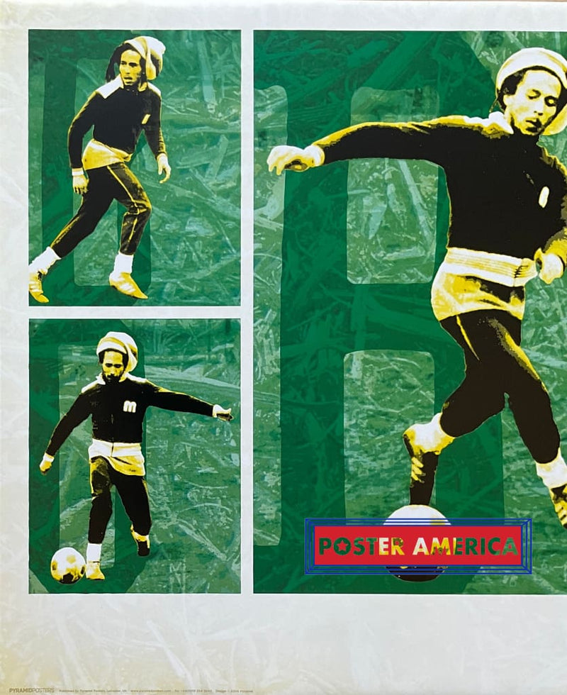 Load image into Gallery viewer, Bob Marley Rasta Football Music Poster 12 X 36 Posters Prints &amp; Visual Artwork

