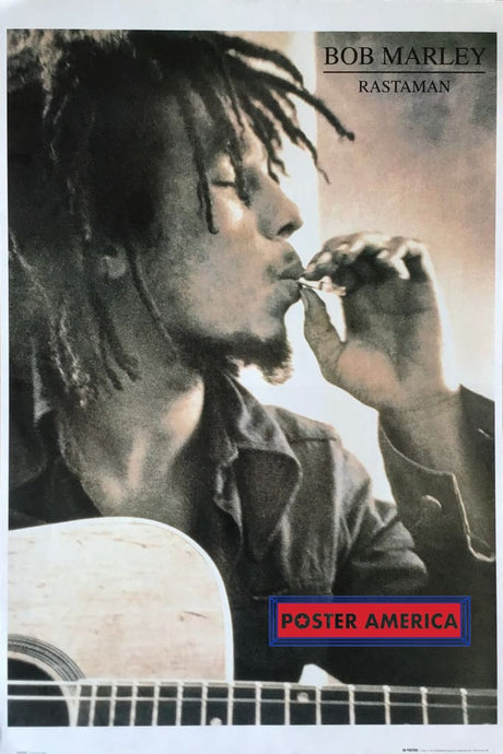 Bob Marley Rastaman Poster 24 X 36