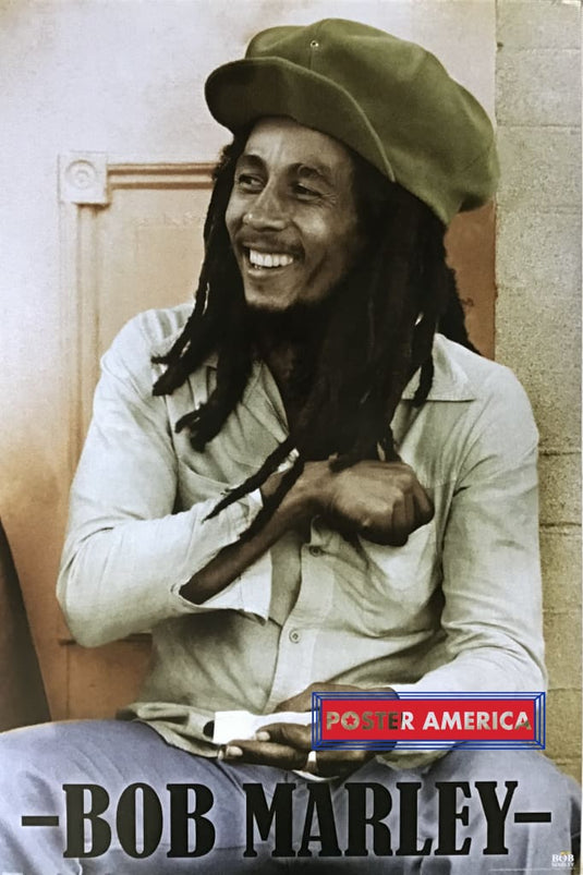 Bob Marley Rolling A Joint Poster 24 X 36