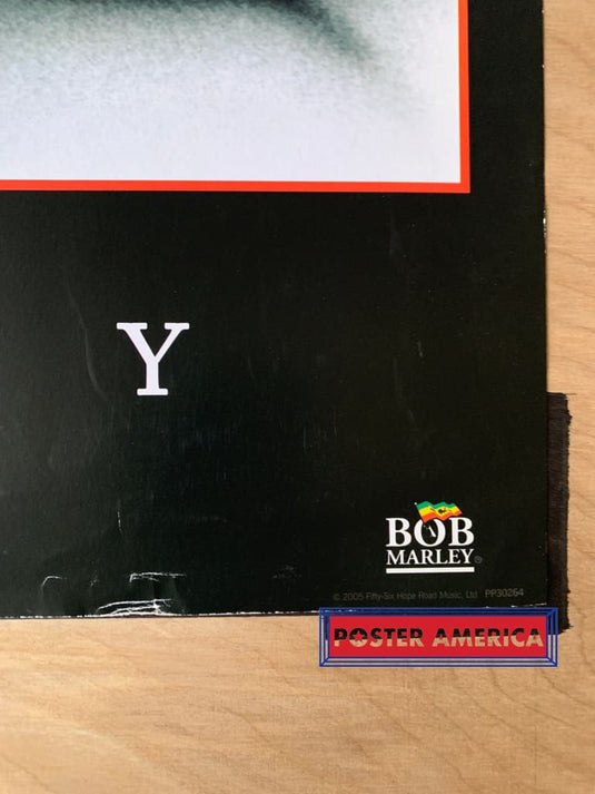 Bob Marley Shot By Johnnie Black Out Of Print 2005 Poster 24 X 36