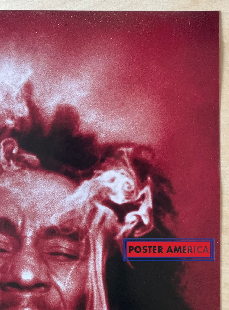 Load image into Gallery viewer, Bob Marley Smoking In Stages Rasta Colors Reggae Music Poster 24 X 36
