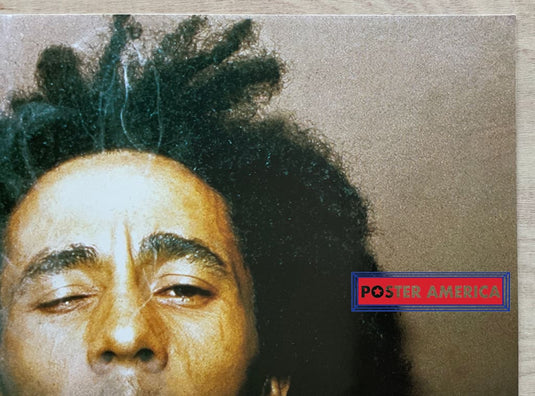 Bob Marley Smoking Is Stages Slim Print 12 X 36