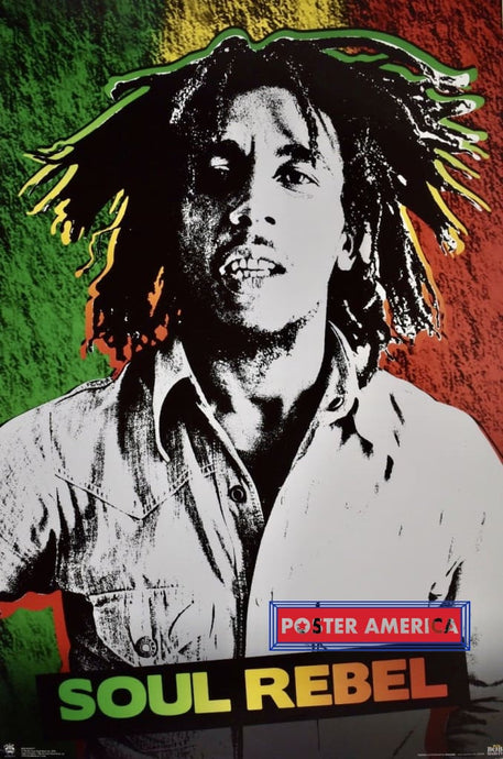 Bob Marley Soul Rebel Poster 24 X 36 Poster