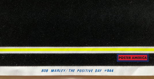 Bob Marley The Positive Day Vintage 1993 Black Light Poster 23 X 35