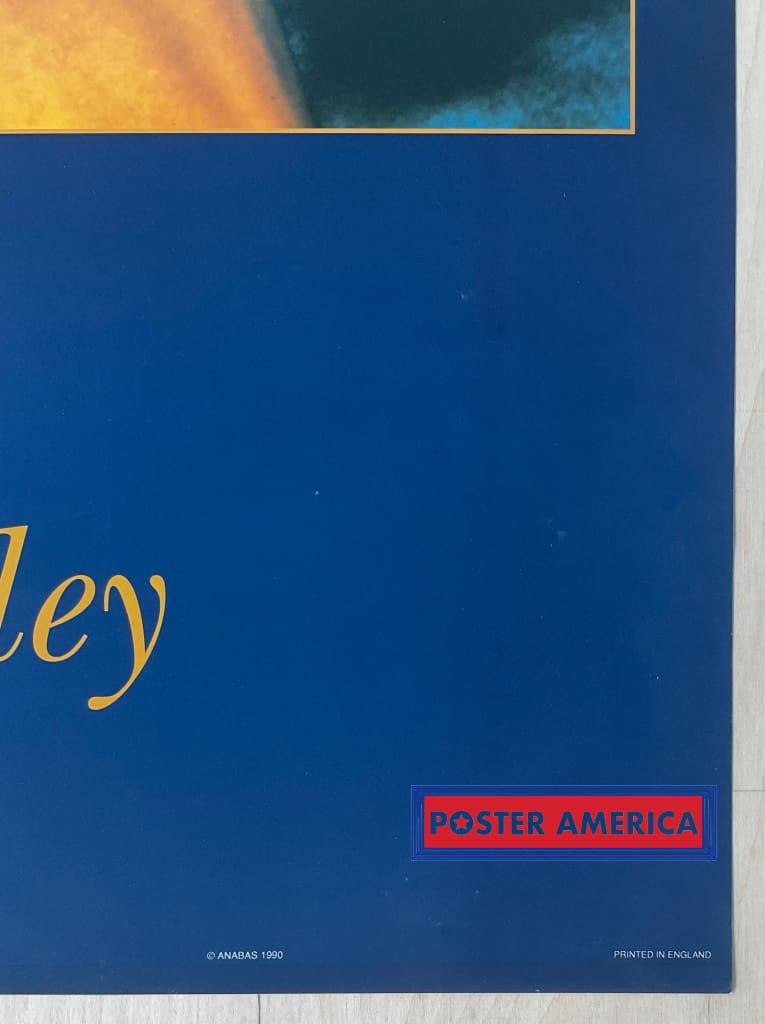 Load image into Gallery viewer, Bob Marley Tribute Vintage Uk Import Reggae Music Poster 23 X 35
