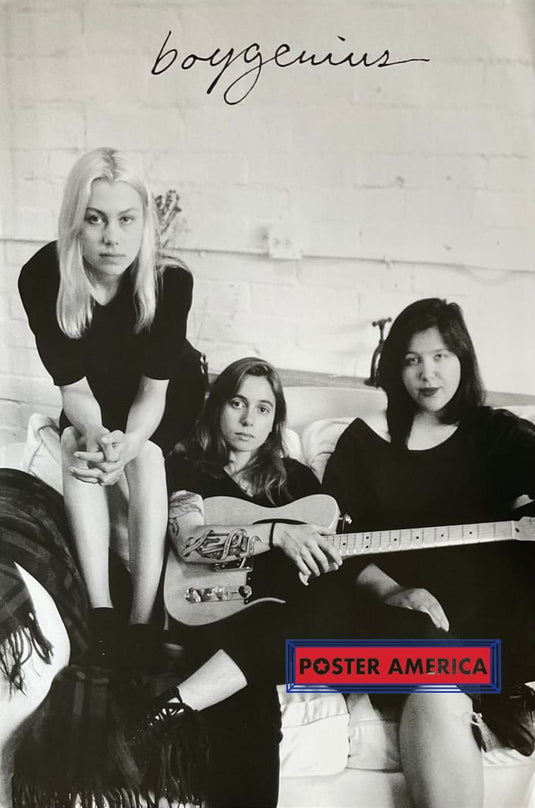 Boygenius Black & White Group Shot Poster 24 x 36 - Poster