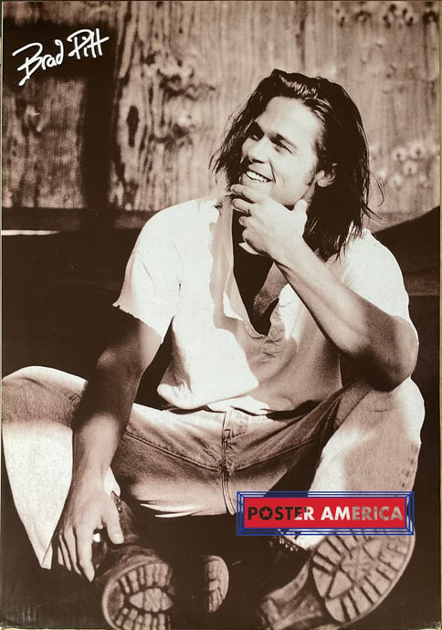 Brad Pitt Early to Mid 90’s Shot Vintage Poster 23.5 x 34