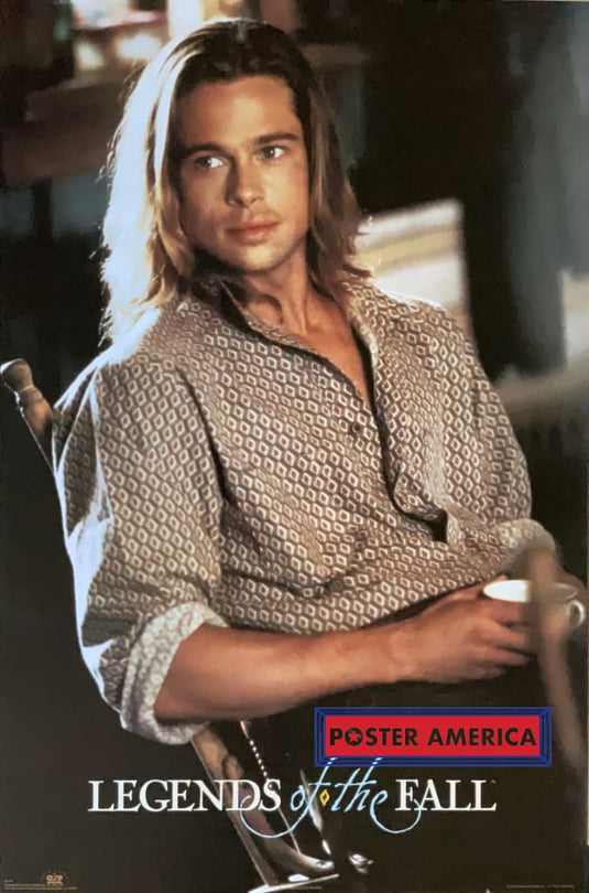 Brad Pitt Legends Of The Fall Vintage 1994 Movie Poster 23 X 35