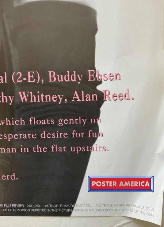 Breakfast At Tiffanys Audrey Hepburn Film Review Vintage 2001 24 X 34 Poster