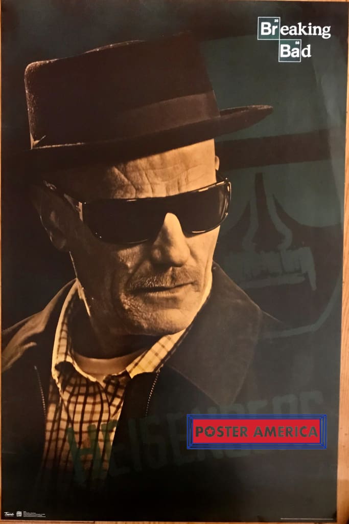 Load image into Gallery viewer, Breaking Bad Walter Heisenberg Tv Show Canadian Import Poster 22.5 X 34
