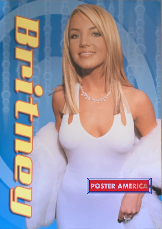 Britney Spears White Dress Poster 24 X 34