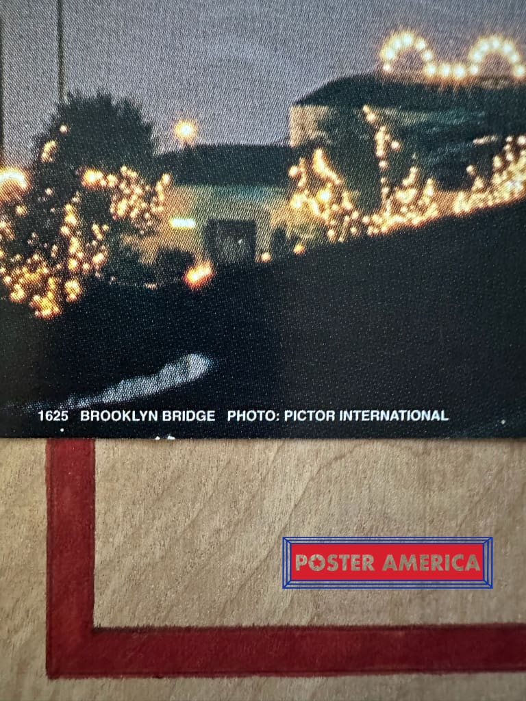 Load image into Gallery viewer, Brooklyn Bridge Accompanied By New York City Skyline Poster 27 X 39
