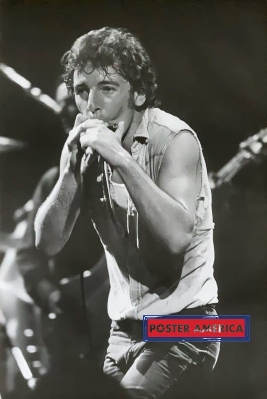 Bruce Springsteen Live On Stage Concert Style Poster 24 X 36