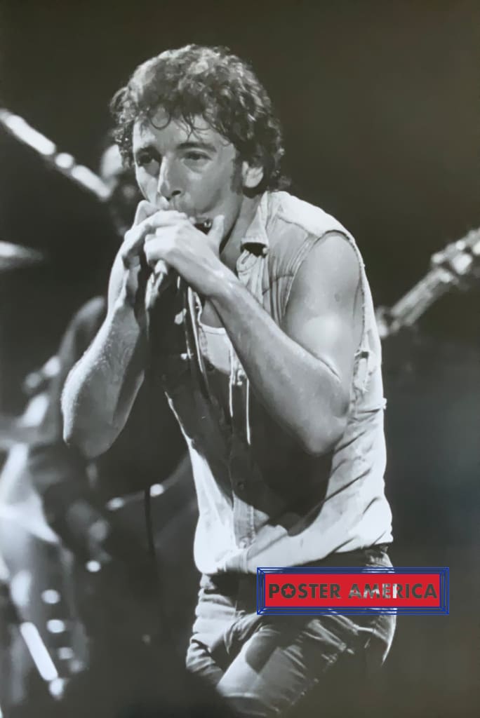 Bruce Springsteen Live on Stage Music Poster 24 x 36 – PosterAmerica