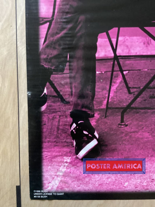 Bush British Grunge Rock Band Vintage 1996 22 X 34 Poster