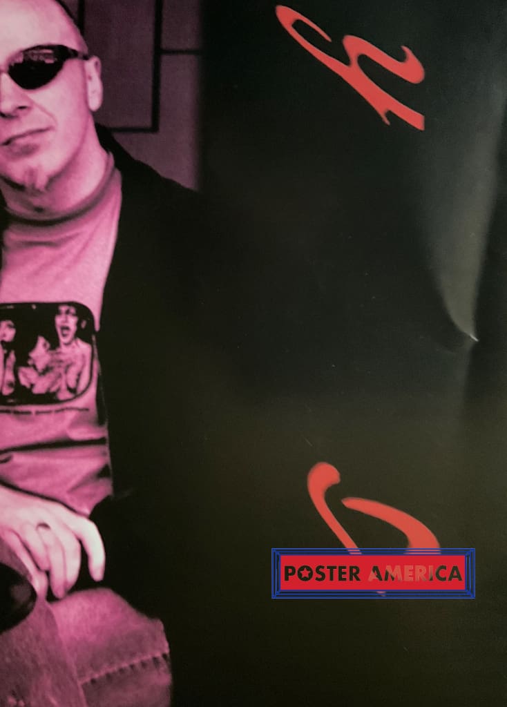 Load image into Gallery viewer, Bush British Grunge Rock Band Vintage 1996 22 X 34 Poster Purple Lighting Full Shot
