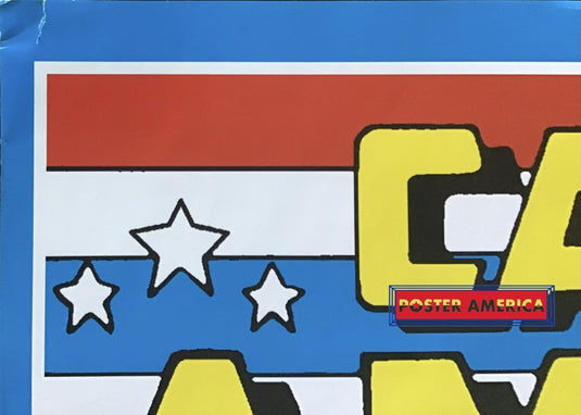 Captain America Punching Hitler Poster 24 X 36