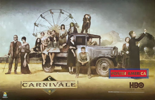 Carnivale Hbo Television Show Vintage Promo Poster 2003 24 X 34.5 Posters Prints & Visual Artwork
