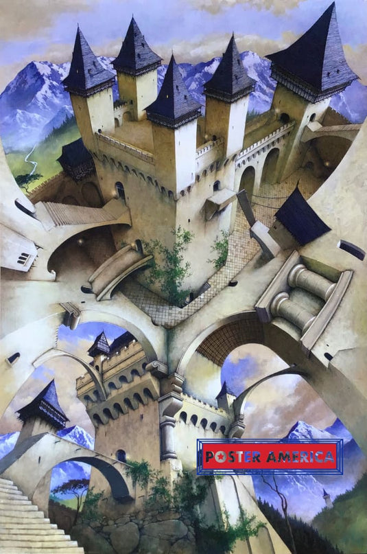 Castle Of Illusion By Irvine Peacock Poster 24 X 36 Posters Prints & Visual Artwork