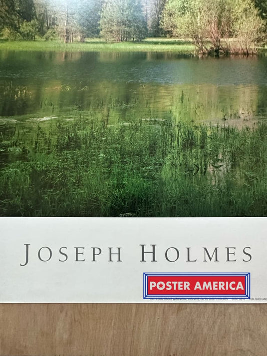 Cathedral Rocks With Moon By Joseph Holmes Yosemite Poster 26 X 32