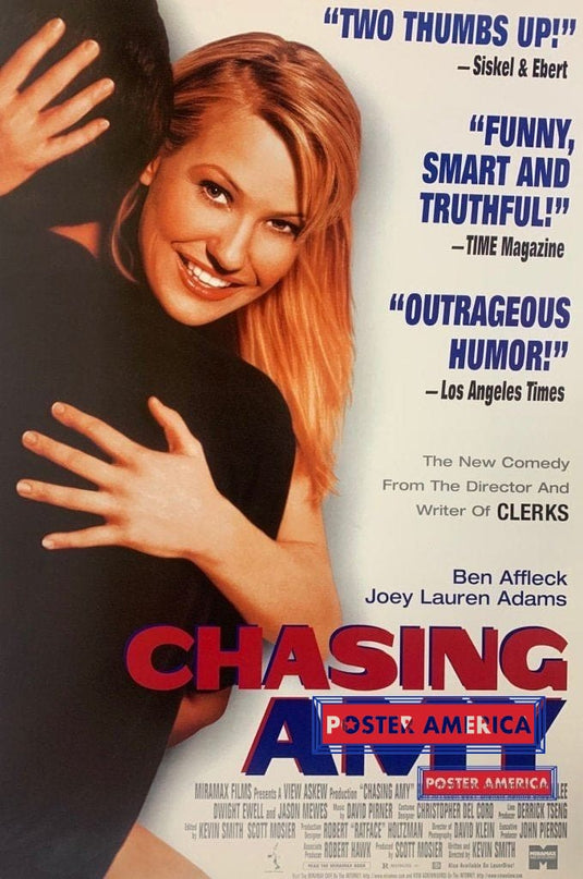 Chasing Amy Promotional Movie Poster 27 X 40 One Sheet