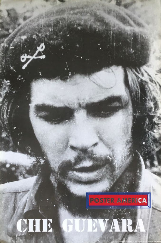 Che Guevara Black And White Head Shot Poster 24 X 36 Posters Prints & Visual Artwork