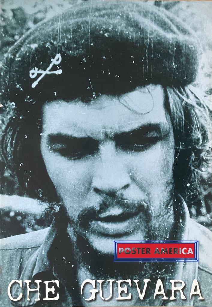 Load image into Gallery viewer, Che Guevara Black &amp; White Headshot Vintage U.k. Import Poster 24 X 34.5 Vintage Poster
