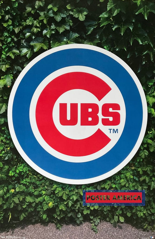 Chicago Cubs Logo in the Ivey at Wrigley Poster 22.5 x 34 - Poster