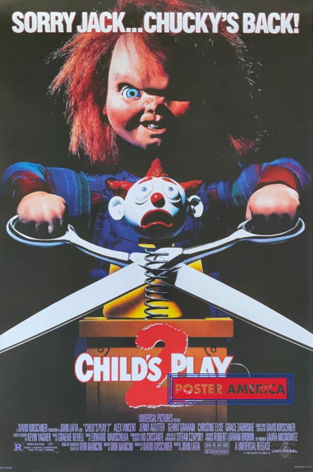 Child’s Play 2 Chucky Movie Poster 24 x 36 Poster