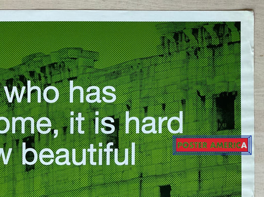 City Quote Roman Coliseum Inspirational Uk Import Poster 24 X 36