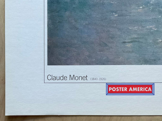Claude Monet Charing Cross Bridge Vintage Italian Import Art Print 23.5 X 31.5 Fine