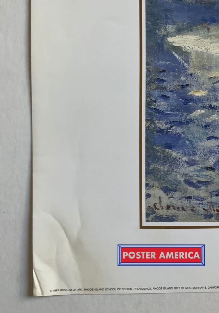 Load image into Gallery viewer, Claude Monet The Bassin At Argenteuil Vintage 1995 20 X 28 Fine Art Print Poster
