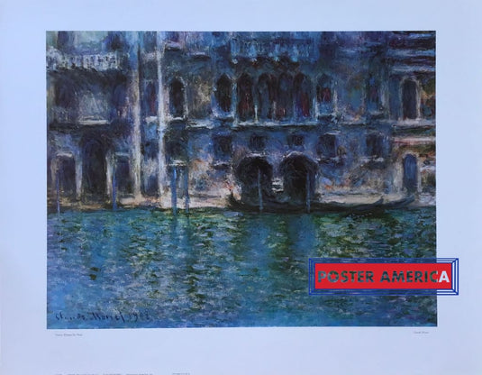 Claude Monet Venice Palazza Da Mula Art Print 22 X 28 Posters Prints & Visual Artwork