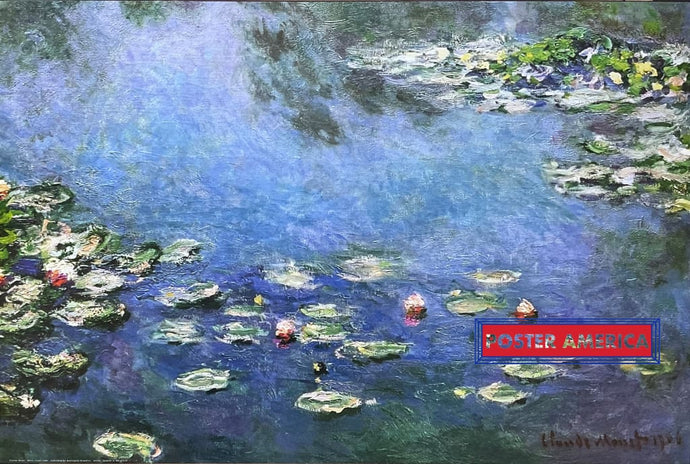 Claude Monet Water Lilies Art Poster 24 X 36