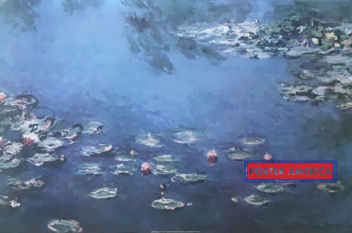 Claude Monet Waterlillies Fine Art Print Poster 24 X 36