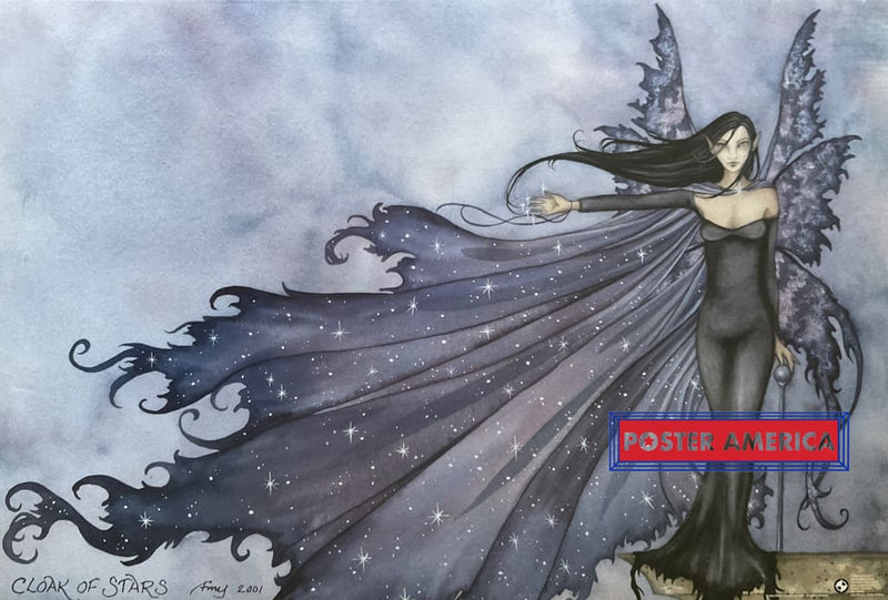 Load image into Gallery viewer, Cloak Of Stars By Amy Brown Fantasy Art Vintage 2004 23 X 34 Poster

