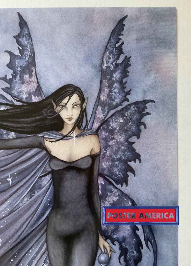 Load image into Gallery viewer, Cloak Of Stars By Amy Brown Fantasy Art Vintage 2004 23 X 34 Poster
