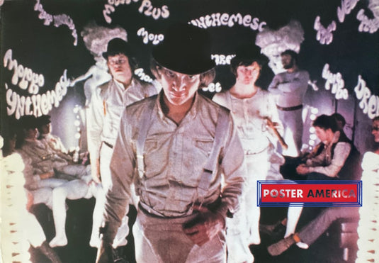 Clockwork Orange Nightclub Vintage Movie Poster 24 X 34
