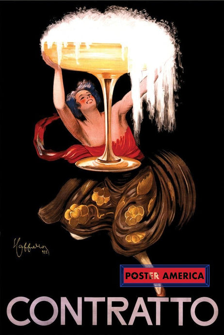 Contrato Art Reproduction Poster 24 X 36
