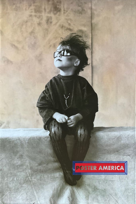 Cool Kid Artistic Shot Vintage 1987 Art Poster 24 X 35