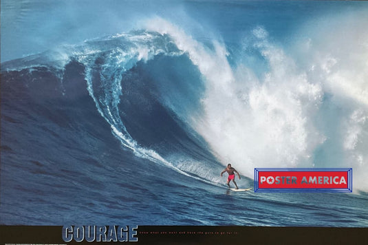 Courage Peter Sterling Vintage 2003 Surfing Poster 24 X 36