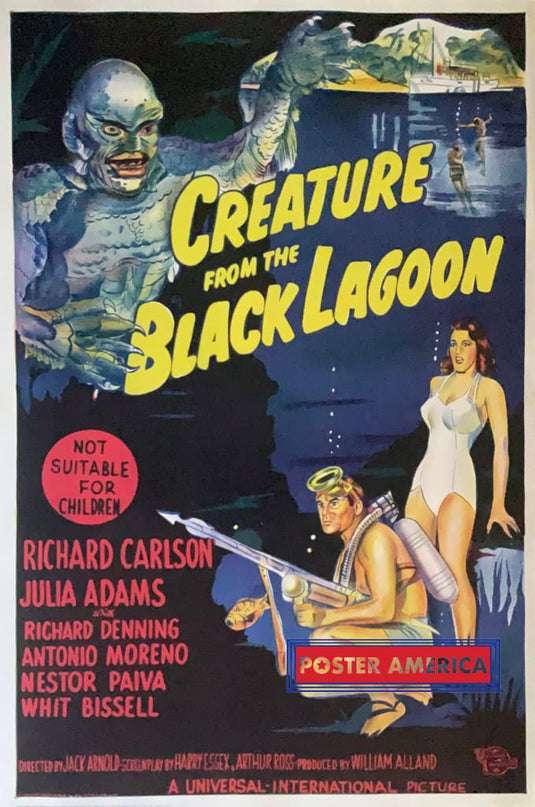 Creature From The Black Lagoon Movie Poster 24 X 36