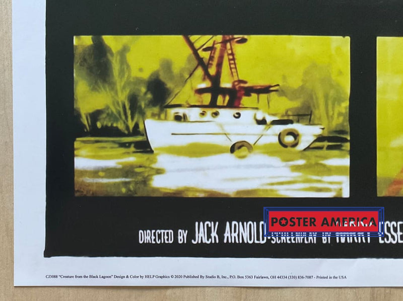 Load image into Gallery viewer, Creature From The Black Lagoon Movie Promo Poster 24 X 36
