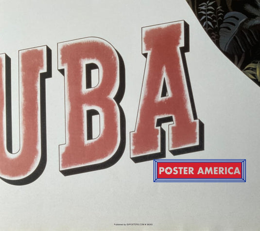 Cuba Holliday Isle Of The Tropics Vintage Novelty Poster 24 X 36 Posters Prints & Visual Artwork